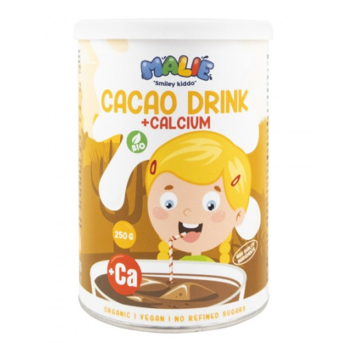 Nature's finest MALIE BIO kakao dzēriens ar kalciju bērniem 250g | Multum