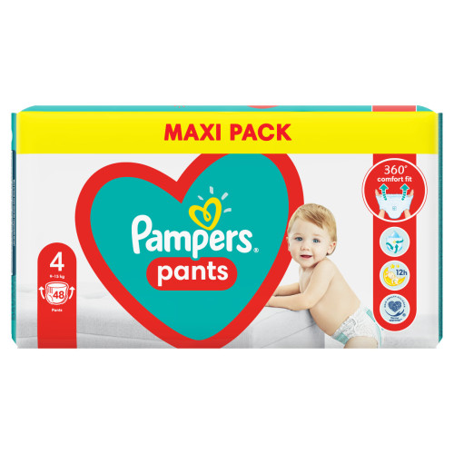 Pampers pants #4 Biksītes x48 (9-15kg) | Multum