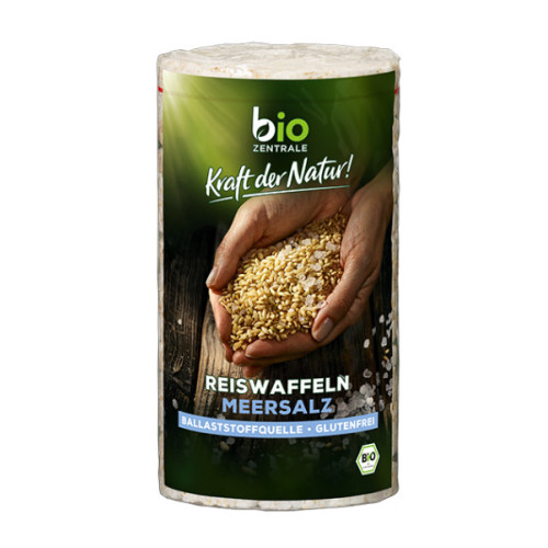BioZentrale BIO  bezglutēna rīsu galetes ar jūras sāli 100g | Multum