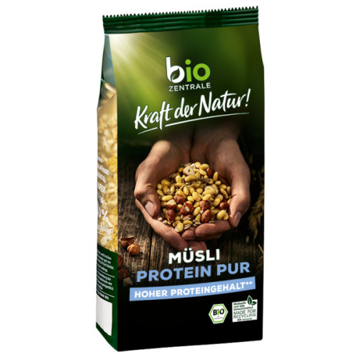 BioZentrale BIO brokastu pārslu proteīnu muslis 500g | Multum