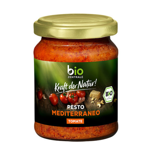 BioZentrale BIO Mediterranean pesto - tomātu un balzamico pesto 125g | Multum