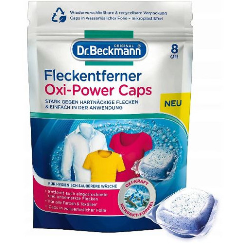 Dr.Beckmann traipu tīrīšanas kapsulas 8gab | Multum
