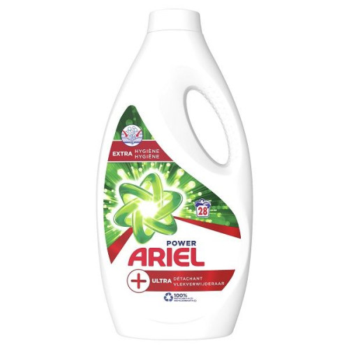 Ariel Power Ultra+ universāls veļas mazgāšanas līdzeklis x28  1.54L | Multum