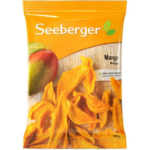 Seeberger žāvēti mango gabaliņi 100g | Multum