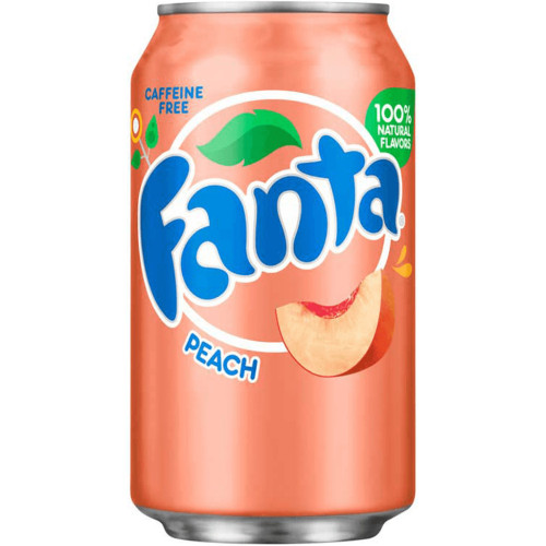 FANTA gāzēts dzēriens ar persiku garšu 335ml | Multum