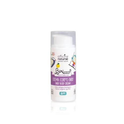 Officina naturae Biricco organic ķermeņa krēms mazuļiem 50ml | Multum