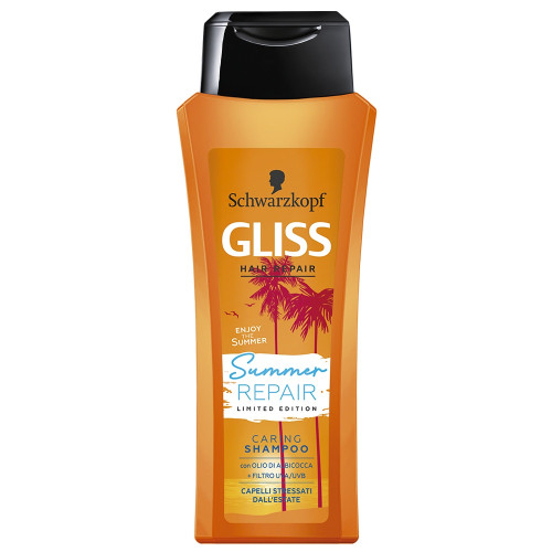 Gliss Kur Summer Repair šampūns matu atjaunošanai 250ml | Multum