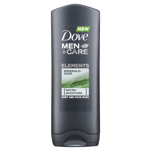 Dove Men+Care Minerals+ Sage dušas želeja vīriešiem 250ml | Multum