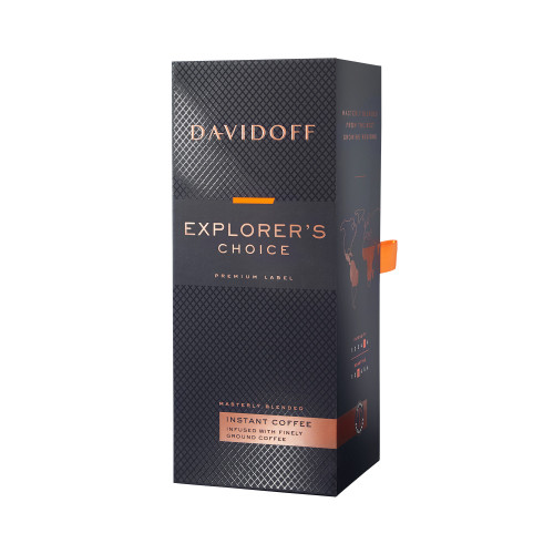 Davidoff Explorer's Choice šķīstošā kafija 100g | Multum