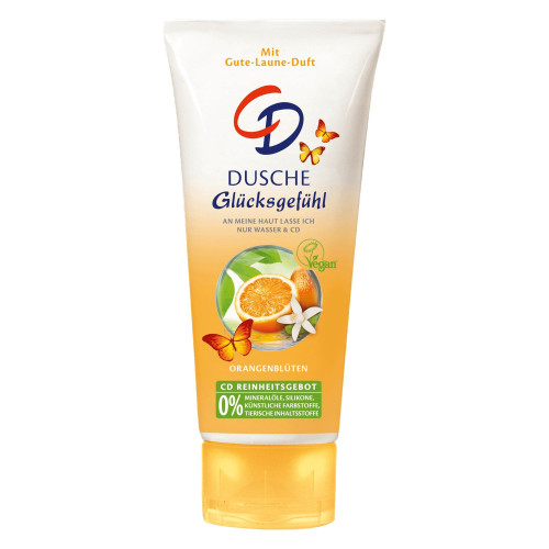 CD Dusche Gluckgefuhl dušas želeja ar apelsīnu aromātu 200ml | Multum