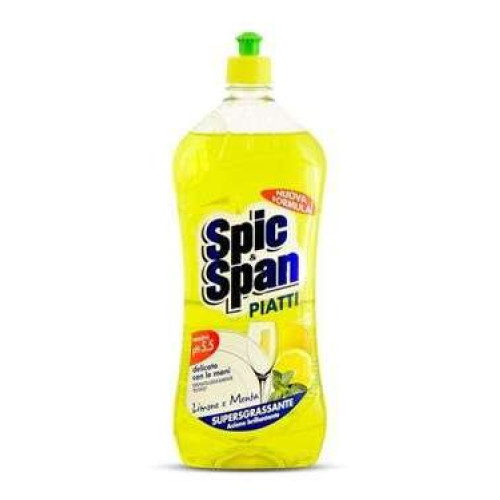 Spic&Span trauku mazgāšanas līdzeklis ar citrona aromātu 1L | Multum