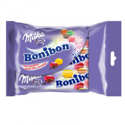 Milka & Bonibon šokolādes dražejas 3x24.3g (72.9g) | Multum