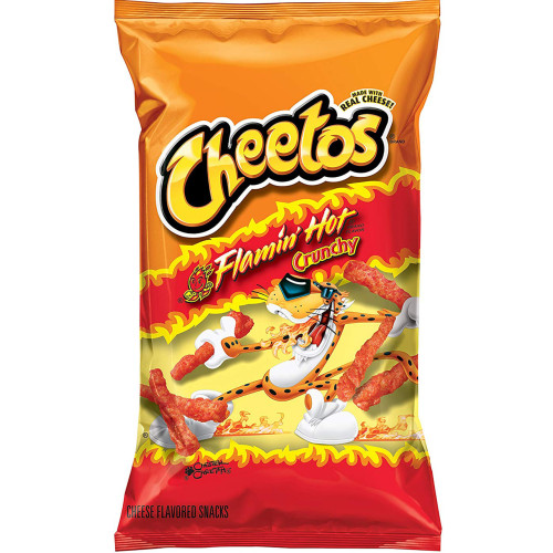 CHEETOS FLAMIN HOT kukurūzas čipsi asie 226.8g | Multum