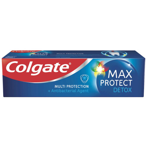 Colgate Max Protect Detox antibakteriāla zobu pasta 75ml | Multum