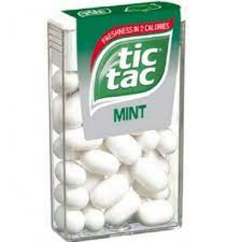 Tic Tac Mint Piparmētru dražejas 18g | Multum