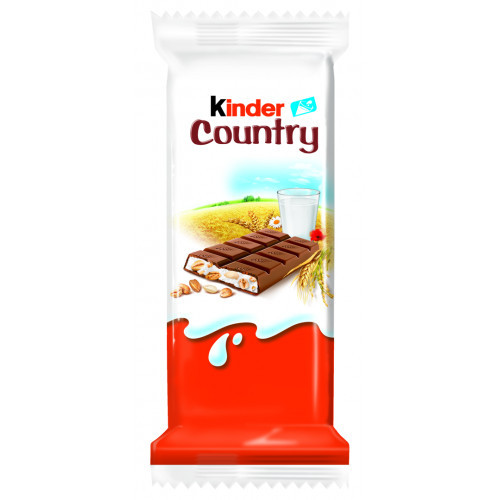 Ferrero Kinder Country šokolādes batoniņš 24g | Multum