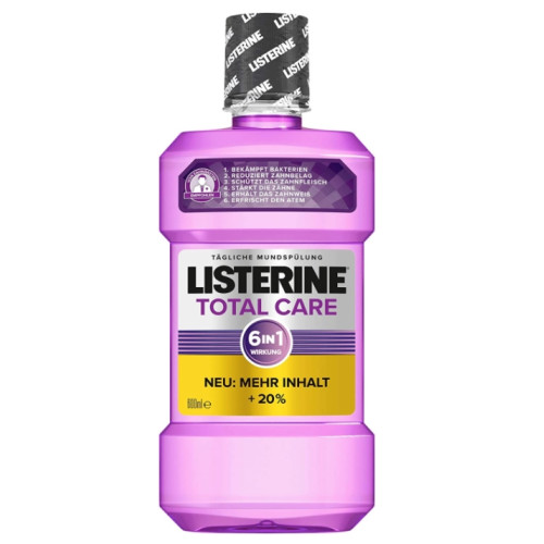 Listerine 6in1 Total Care mutes skalošanas līdzeklis 600ml | Multum