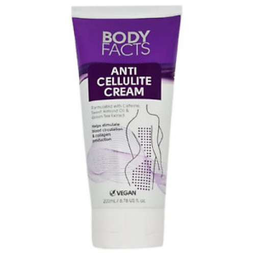 Body Facts pretcelulīta krēms, draudzīgs vegāniem 200ml | Multum