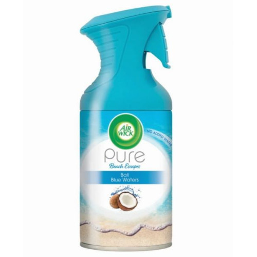 AirWick Pure Beach Escapes Room Spray Bali Blue Waters gaisa atsvaidzinātājs 250ml | Multum
