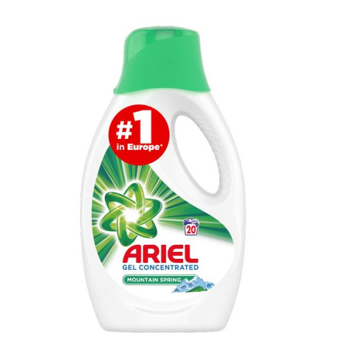 Ariel Mountain Spring šķidrais veļas mazgāšanas līdzeklis 1.1L 20x | Multum
