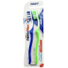 Elkos Denta Max Strong zobu birstes (cietas) x2 | Multum